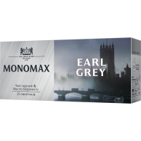 Чай черный в ф/п Мономах Earl Grey 2 г х 25 шт