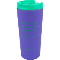 Термокружка 440 мл, Control yourself KITE