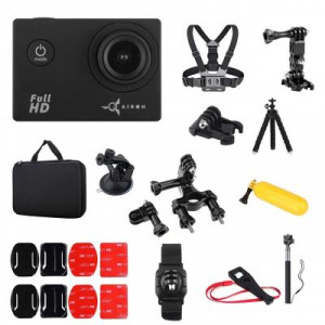 Экшн-камера AirOn Simple Full HD kit 30in1 (69477915500061) с аксессуарами