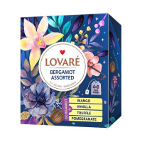 Чай Lovare Bergamot Assorted чорний 32х2г