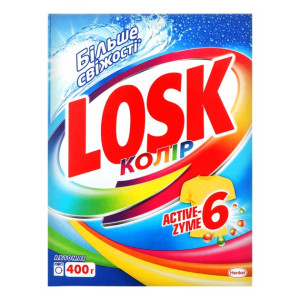 Стиральный порошок (автомат) 400 гр Losk Color