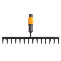 Грабли Fiskars для ґрунта 14 зубцов QuikFit (1000653)