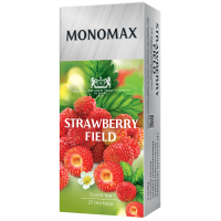 Чай зеленый в ф/п Мономах STRAWBERRY FIELD 1,5 г х 25 шт