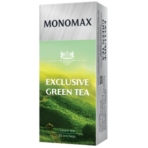 Чай зелений в ф/п Мономах Exclusive Green Tea 1,5 г х 25 шт
