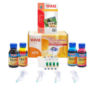 Набор перезаправляемых картриджей WWM Epson Stylus TX210/TX219/TX410/TX419 (RC.T073N-1)