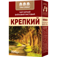 Чай чорний Три Слона Міцний листовий 500 г