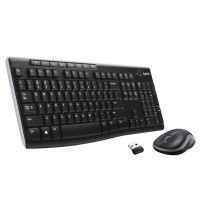 Комплект (клавіатура+миша) Logitech MK270 Wireless UA Black (920-004508)