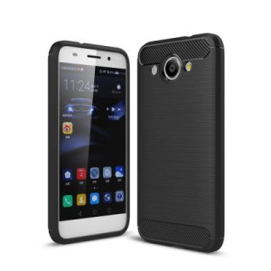 Чохол для мобільного телефону Huawei Y3 2017 Carbon Fiber (Black) Laudtec (LT-HY32017B)