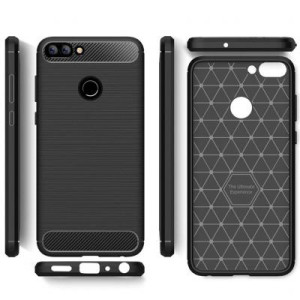 Чохол для мобільного телефону Laudtec для Huawei Y7 Prime 2018 Carbon Fiber (Black) (LT-YP2018)