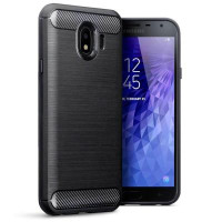 Чохол для мобільного телефону Laudtec для Samsung J4/J400 Carbon Fiber (Black) (LT-J400F)