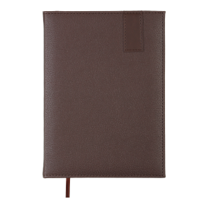 Щоденник недатований А5 BuroMax Vertical, 288 стр., коричневий (BM.2016-25)