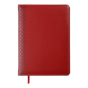 Щоденник недатований А5 BuroMax Vienna, 288 стр., червоний (BM.2018-05)