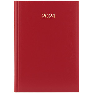 Щоденник датований 2024 А5 Brunnen Стандарт Miradur, червоний (73-795 60 204)