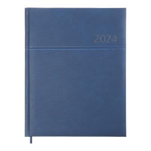 Щотижневик датований А4 2024 BuroMax ORION , 136 стор., синій  (BM.2783-02)
