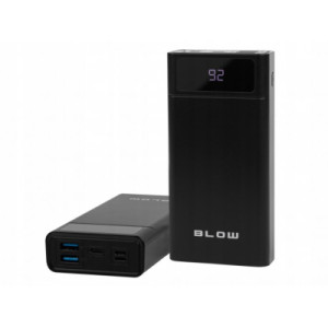 Батарея універсальна Blow 40000mAh, PD/20W, QC/3.0, inp:Micro-USB/USB-C, out:USB-A*2/USB-C, black (PB40AB)