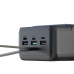 Батарея универсальная XO 80000mAh, PD/18W, QC3.0/22.5W, flashlight, Input(Micro,Type-C,Lightning), Output(3*USB,Type-C) (XO-PR160 / 29209)