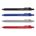 Ручка масляная автомат Buromax Rubber Touch, 0,5 мм, синие чернила Buromax (BM.8363-01)