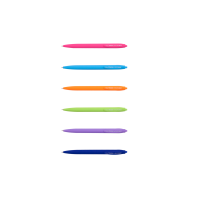 Ручка масляна автоматична BUROMAX HOLLY TOUCH синя (BM.8271)