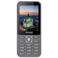 Мобильный телефон Sigma X-style 31 Power Type-C Grey (4827798855034) Powerbank 3100 mAh