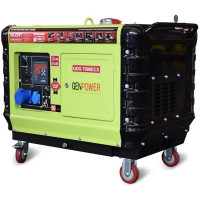 Генератор дизельный Genpower GDG7000ECX (7.0/6.4 кВт) (шумопоглощающий кожух)