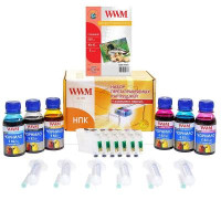 Набор перезаправляемых картриджей WWM Epson R270/615/T50/59/TX700W/TX710W (RC.T082T)