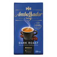 Кофе молотый Ambassador Dark Roast, 225 гр