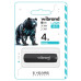 Флешка 4GB Wibrand Grizzly Black USB 2.0 (WI2.0/GR4P3B)