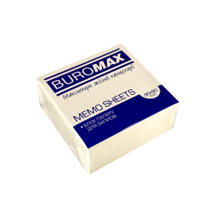 Бумага для записей белая несклеен 90 х 90 х 40 мм Buromax (BM.2277)