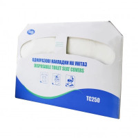 Серветка-накладка на унітаз ТС-250 1/2 (250 шт)