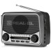 Радиоприемник портативный REAL-EL X-525 Grey