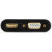 Переходник Cablexpert VGA to HDMI/VGA+audio 3.5mm (A-VGA-HDMI-02)