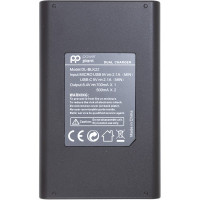 Зарядний пристрій для фото PowerPlant Panasonic DL-BLK22 для двох акумуляторів (CH980376)