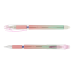 Ручка гелевая с грипом BuroMax Gloss (пиши-стрирай), 0.5мм, перламутровый корпус, синяя (BM.8312-01)