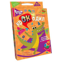 Настільна гра Danko Toys Дитячий крокодил, українська (CROC-01-01U)