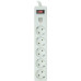 Сетевой фильтр питания PowerPlant 5м, 5 розеток, USB 2.1A (JY-1056U/5) (PPSA10M50S5U)