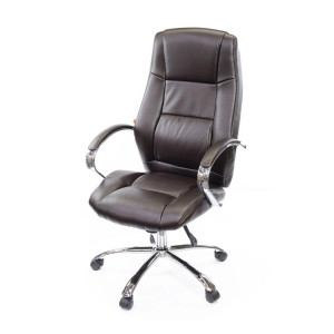 Крісло керівника АКЛАС Оран CH ANF Коричневий (PU-темно-коричневий)