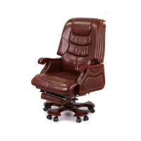 Крісло керівника АКЛАС Ланселот EX RL Коричневий (Кожа LC-I)