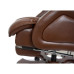 Кресло руководителя АКЛАС Ланселот EX RL Коричневый (Кожа LC-I)