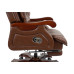 Кресло руководителя АКЛАС Ланселот EX RL Коричневый (Кожа LC-I)