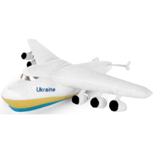 Мягкая игрушка WP Merchandise Самолет Украина (FWPPLANEUKR22GR00)