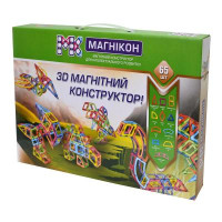 Магнітний конструктор Магнікон 65 деталей (МК-65)