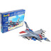 Сборная модель Revell Истребитель F-16C Fighting Falcon уровень 4 масштаб 1:144 (RVL-03992)