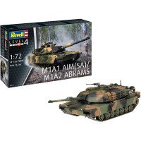 Збірна модель Revell Танк Абрамс M1A1 AIM(SA)/ M1A2 рівень 4 масштаб 1:72 (RVL-03346)