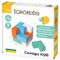 Развивающая игрушка Игротеко Сложи КУБ (900170)