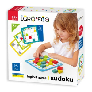 Развивающая игрушка Игротеко Судоку Геометрические фигуры (900514)