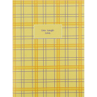 Зошит для записів Axent 4780-4-A, А4, 48 аркушів, клітинка, жовтий