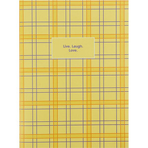 Тетрадь для записей Axent 4780-4-A, А4, 48 листов, клетка, желтая