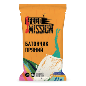 Батончик пряный 40г Food Mission
