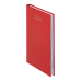 Ежедневник датированный 2026 А5 (140х215 мм) BuroMax Optimal, 320 стр., красный (BM.2121-05)