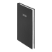 Ежедневник датированный 2026 А5 BuroMax SIMPLE, 320 стр., черный (BM.21166-01)